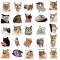 50PCS Creative Network Popular Cat Meme Collection Hand Account DIY Graffiti Stickers Water Cup Skateboard Stickers Toys. 