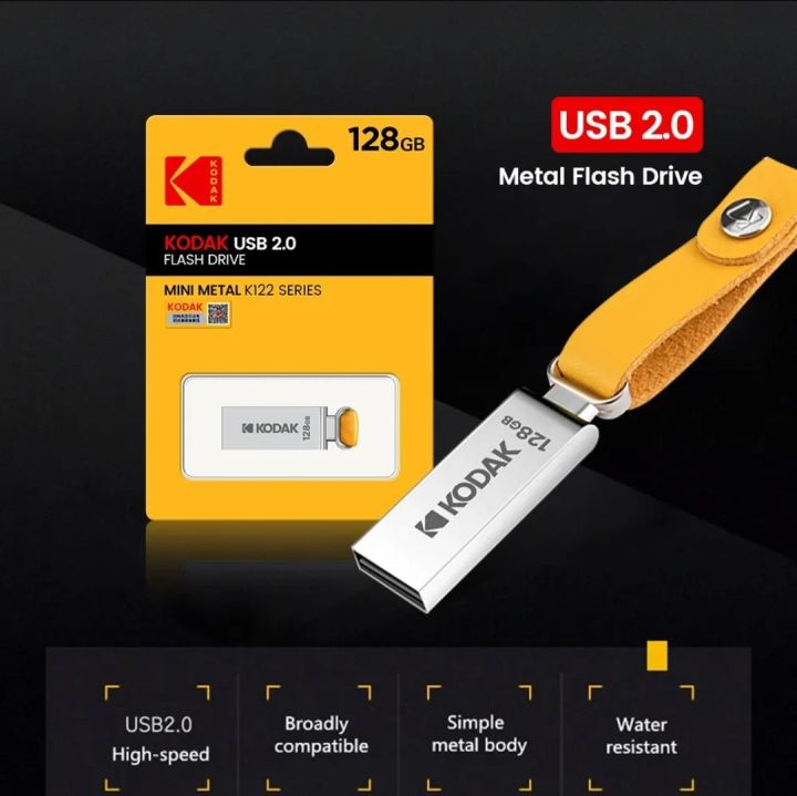 KODAK%20USB%202.0%20Pen%20Drive%20K122%20Metal%20USB%20Flash%20Disk%2064GB%20Memory%20Stick%20Pendrive%20With%20String%20-%20Image%204
