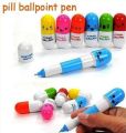 HOT DEAL NO 1.Cute Smiling Face Pill Ball Point Pen Cute Smiling Face Pen - Fun & Functional Ball Point Pen for School, Office & Personal Use. 