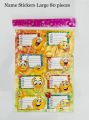 Name Sticker Card For Students & Kids School, Class Note Books. 