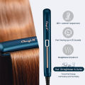 CkeyiN Mini Hair Flat Iron 2 in 1 Hair Straightener and Curler Portable Straightening Iron Constant Temperature. 