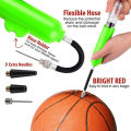 1 8-inch Basketball Pump Multi-Functional Basketball Soccer Volleyball Portable Pump Air Pump with Air Needle. 