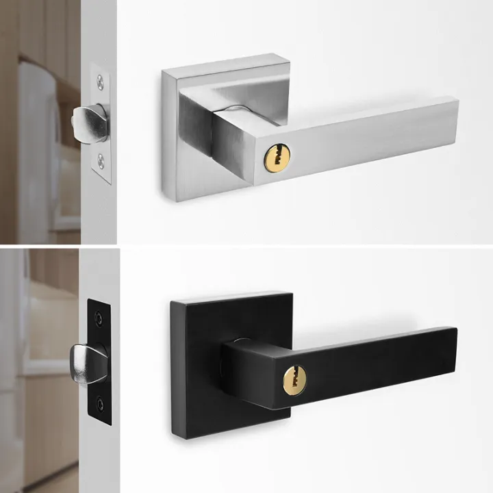 Indoor%20Door%20Lock,%20Aluminum%20Alloy%20Handle%20%20Adjustable%20Room%20Wooden%20Door%20Handle%20Square%20Minimalist%20American%20Heavy-duty%20Three%20Bar%20Lock%20-%20Image%202