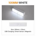 PIR Motion Sensor LED Night Light Dimmable Rechargeable Closet Room Aisle Wireless Portable Lighting Bedroom Desk Lamp Detector. 