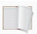 Register Rough work notebook Single Line Of 200 300 and 500 pages pack of 1. 