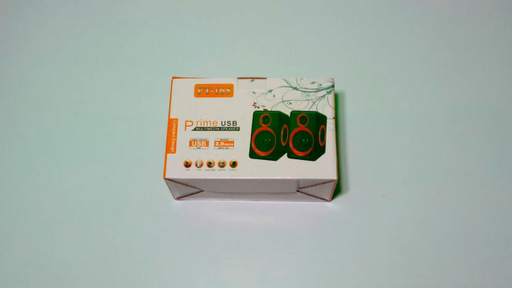 Computer Ft-165 Speakers With 3.5mm Audio, Heavy Bass Volume Control, USB Wired Powered Built-in Four Loudspeaker Multimedia for Gaming PC Laptops - SnapMart