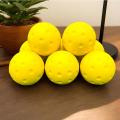 1PC  Indoor Pickleball Balls Silent Pickleball Practice PU Ball Indoor Warm-up Solution Beginners Professionals Use Pickleball. 