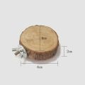 Parrot Hamster Round Stand Board Pet Bird Parrot Wooden Platform Bracket Toy Hamster Branch Perch Bird Cage Toy Pet Stand Board. 