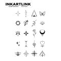 Henna Finger Tattoo (10) Temporary Tattoo,Lasts To 15 Days New Technology Magic Waterproof Semi Permanent Sticker.. 
