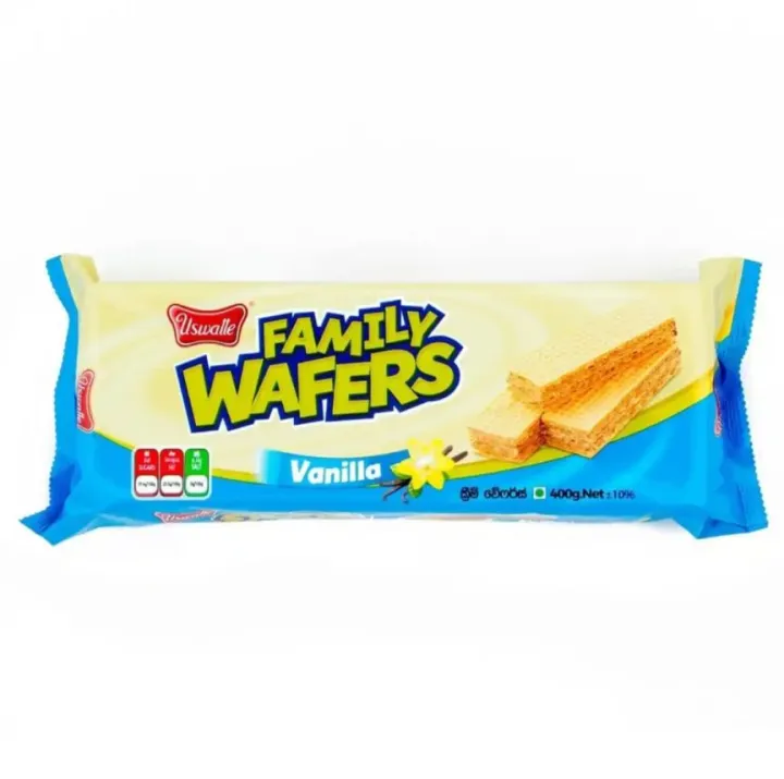 Uswatte Family's Wafers Vanilla 400g