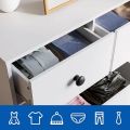 BM-Furniture Drawer Dresser, White Dresser for Bedroom, Wide Drawer Dresser Organizers, Modern Dresser for Bedroom, White. 