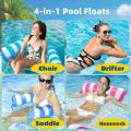 1PC Inflatable Float Hammock floaties for adults Perfect for Poolside Lounging This Summer Water Play Accessories. 