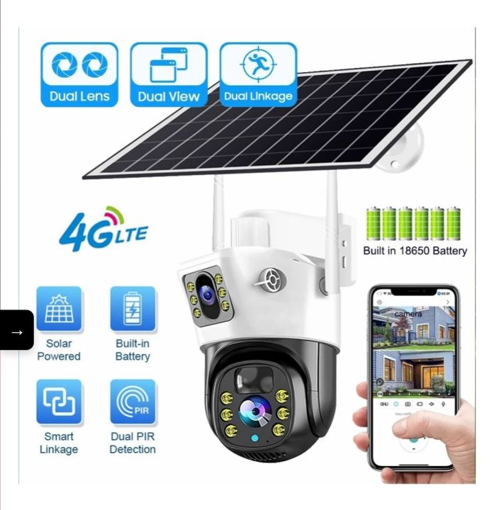 Solar%20Panel%20Dual%20Lens%204G%20Sim%20CCTV%20Camera%20Outdoor%20Color%20Night%20Vision%20PIR%20Alarm%20Two%20Way%20Audio%20IP%20Camera%20-%20Image%208