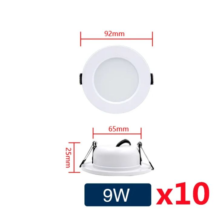 10Pcs/Lot%20LED%20Downlight%20Recessed%20Ceiling%20Lamp%20DC12V%2024V%205W%209W%2012W%2015W%2018W%20Cold%20White/Warm%20White%20Led%20Spotlight%20AC110V%20220V%20-%20Image%206