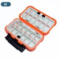Waterproof Fishing Tackle Box Fishing Accessories Tool Storage Box Fish Hook Lure Fake Bait Boxes Carp For Fishing Goods. 