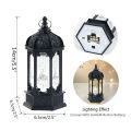 Eid Mubarak LED Warm Retro Night Light Portable Metal Portable Lantern Home Table Wall Lighting Ramadan Party Decoration. 