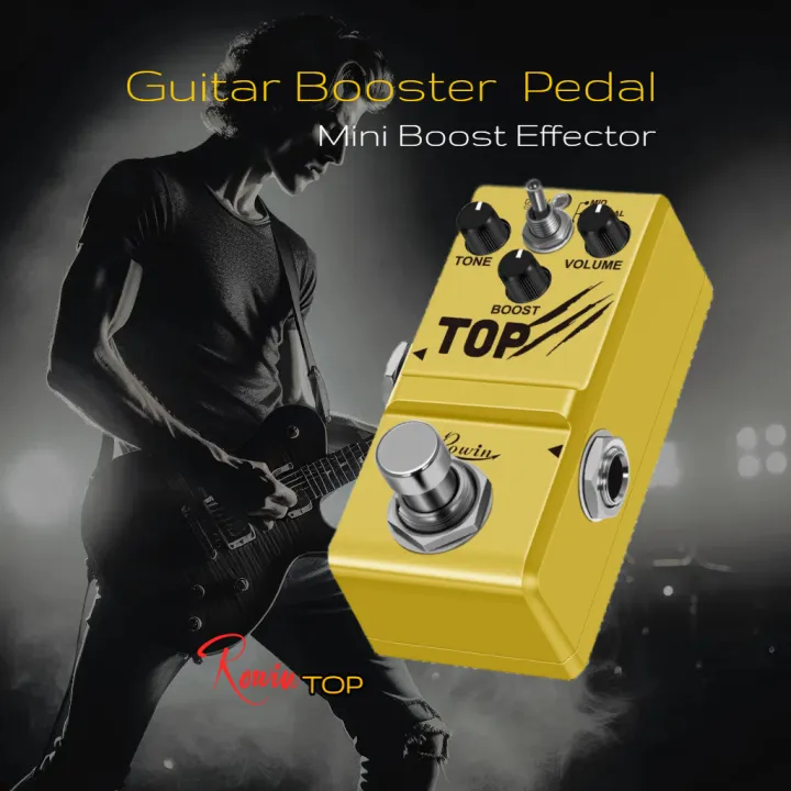 Rowin%20Boost%20Guitar%20Pedal%20Booster%20Effects%20Roikiyo%20Choice%20Pedales%20guitarra%20Bass%20PREAMP%20Mini%20Box%20For%20Pedalboard%20True%20Bypass%20-%20Image%207
