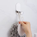 YCRAYS No Drilling Chrome Bathroom Accessories Sets Toilet Tissue Roll Paper Holder Towel Rack Bar Rail Ring Robe Hook Hardware. 