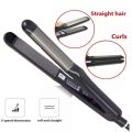 2in1  Hair straightener & professional hair straightener, hair straightener and Curler silk Rebounding  Keratin Sleek and curler. 