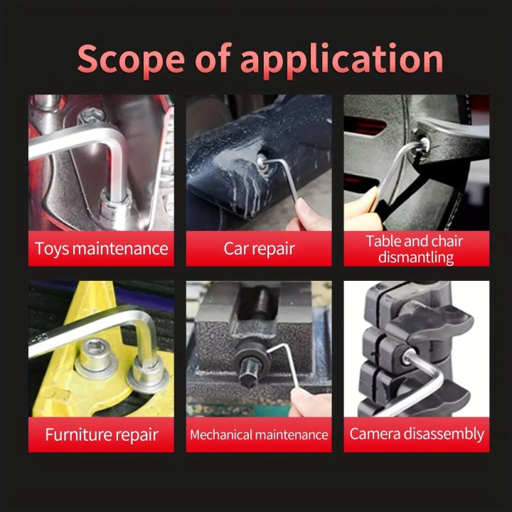 8pcs%20Allen%20Wrench%20Metric%20Wrench%20Inch%20Wrench%20L%20Wrench%20Size%20Allen%20Key%20Short%20Arm%20Tool%20Set%20Easy%20To%20Carry%20In%20The%20Pocket%202025%20-%20Image%204