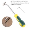 STONEGO Ceramic Tile Grout Remover Tungsten Steel Tile Gap Cleaner Drill Bit for Floor Wall Seam Cement Cleaning Hand Tool. 