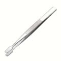 Precision Stamp & Collectible Tweezers with Wide Tip for stamps coins philately Durable for philately for coin collecting.