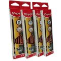 Maped Black Peps 2B Pencils 12 Pcs. 