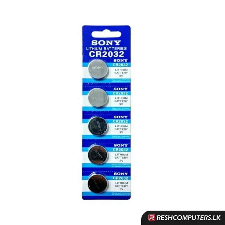 SONY%20CR2032%203V%20Lithium%20Button%20Cell%20Battery%20-%20CMOS%20/%20Motherboards%20/%20Car%20Keys%20/%20Watches%20-%20Image%202