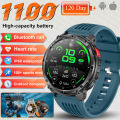 2026 New T-Rex3 Pro 1100mAh Battery Smart Watch  path 5ATM Waterproof Sports Run tracker Outdoors Compass  Smartwatch. 