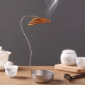 Stainless Steel Tray Base With Mosquito Coil Slot, Ash Holder Multi-Utility. 