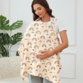 Elinfant Mother Outing Breastfeeding Cover Cotton Baby Feeding Nursing Covers Adjustable Privacy Breastfeeding Apron. 