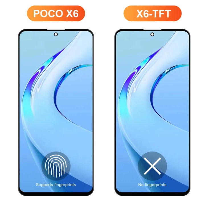 6.67"%20POCO%20X6%20Display%20Screen%20Replacement%20for%20Xiaomi%20Poco%20X6%2023122PCD1G%2023122PCD1I%20Lcd%20Display%20Digital%20Touch%20Screen%20with%20Frame%20-%20Image%202