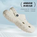 Men's and women's universal EVA anti-slip thick-soled breathable one-piece slippers, lightweight indoor and outdoor slippers. 