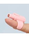 Mini Laser Cat Toy Portable Interactive Finger Sleeve Design for Cats Endless Fun Playtime.