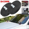 2PCS Magnetic Base 43mm M6 Thread Mount For Car Roof Magnetic Base Mount Bracket Clamp LED Work Light Bar Holder SUV Offroad. 