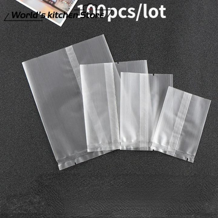 Semi-transparent sander sealing bag handmade soap bag baking snowflake crisp moon cake bagging food packaging bag 100/ piece