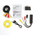 USB2.0 VHS To DVD Converter Convert Analog Video To Digital Format Audio Video DVD VHS Record Capture Card quality PC adapter. 