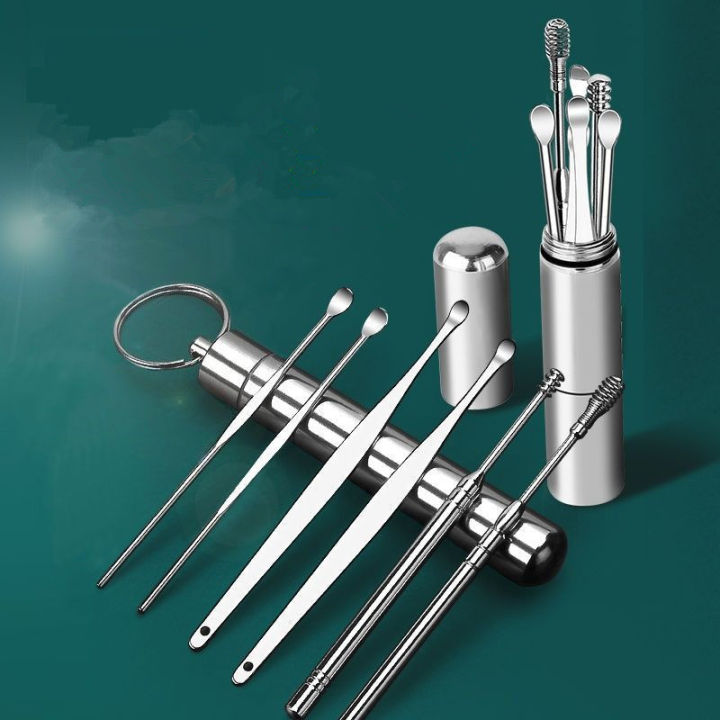 04%20Pcs%20Stainless%20Steel%20Toothpick%20Set%20with%20Keychain%20Reusable%20Toothpicks%20Tooth%20Floss%20Tools%20for%20Tooth%20Oral%20Cleaning%20Dental%20Flossing%20-%20Image%206