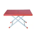 BOSS BP-214-S STEEL PLASTIC SQUARE FOLDING TABLE (2 X 3). 