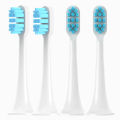 4pcs Replacement Brush Heads For Mijia T300/T500/T700 Sonic Electric Toothbrush Soft Bristle Nozzles with Caps.