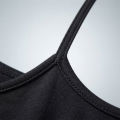Cotton Tank Top Vest For Women Comfortable Casual Everyday Innerwear Soft Stretchable Fabric For All Day Comfort Black. 