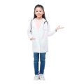 Kids White Apron For School Or Lab /Baby White Doctor Apron/kindergarten School Students Apron For Age 4 year to 18 years.
