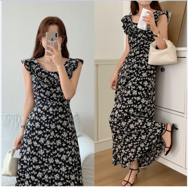 Chic%20Korean%20Clothes%20Design%20Autumn%20Women%20Sleeveless%20Japan%20Girls%20Cute%20Floral%20Printed%20Retro%20Vintage%20Date%20Black%20Long%20Maxi%20Dress%20-%20Image%204