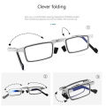 Ultra Lightweight Glasses, HigH-definition Foldable, Anti Blue Light Radiation, HigH-end PresbyoPia Glasses For Middle-aged And. 