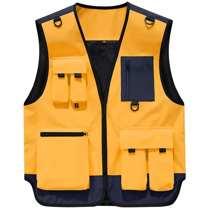 Outdoor%20Photography%20Workwear%20Vest%20Jackets%20Men%20Multi%20Pockets%20Fishing%20Vests%20Quality%20Leisure%20High%20Tech%20Male%20Work%20%20Waistcoat%20-%20Image%204