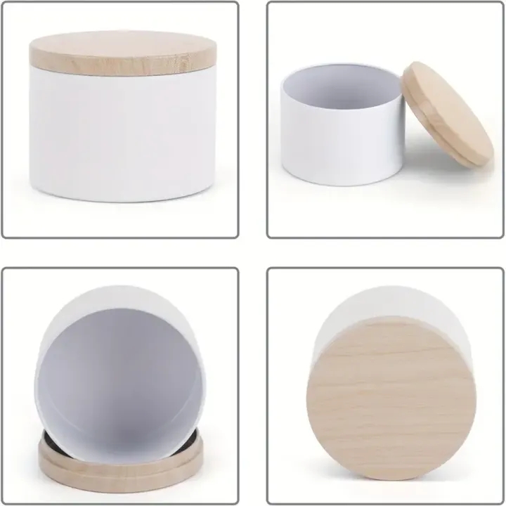 12pcs%204/8oz%20Candle%20Tins%20With%20Lids,%20Round%20Metal%20Candle%20Jars%20Kit%20For%20Loose%20Candles,%20Used%20For%20DIY%20Storage,%20Candle%20Making%20Supplies%20-%20Image%206