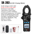 SNAKOL Clamp Meter Multimeter AC/DC Voltage Current 6000 Counts Ammeter Voltmeter NCV Resistance Capacitor Tool electrician. 