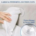 Bath Pillow Bathtub Pillow, Luxury Bath Pillows for Tub Neck and Back Support, Bath Tub Pillow Headrest with Soft 4D Mesh.