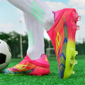 Men Society Soccer Shoes Cleats FG/TF Professional Original Women Football Boots Grass Indoor Training Unisex Non Slip Sneaker. 