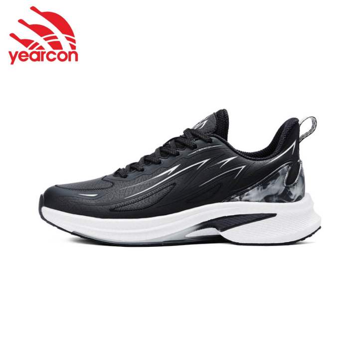 YEARCON UPPER MICROFIBER LEATHER RUNNING SHOES FOR MEN